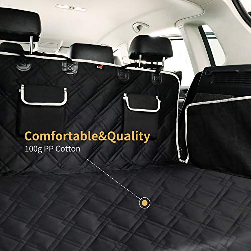 Toozey Protector Funda de Maletero de coche Alfombrilla con protección Lateral - Universal Auto Maletero Manta para Perros - Impermeable & Antideslizante Esterilla Protectora Robusta