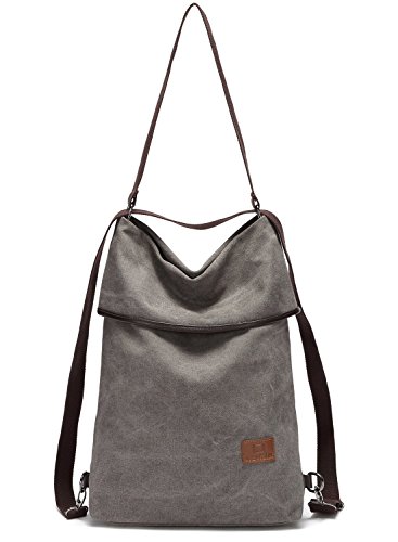 Travistar Bolsos Mujer Mochilas-Vintage Bolsos Bandolera Grandes Multifuncional Lona Tipo Casual