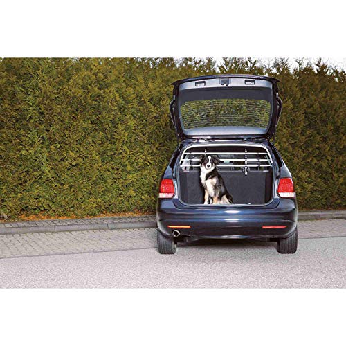 TRIXIE Rejilla Seguridad para Coche, Plata-Negro, Perro