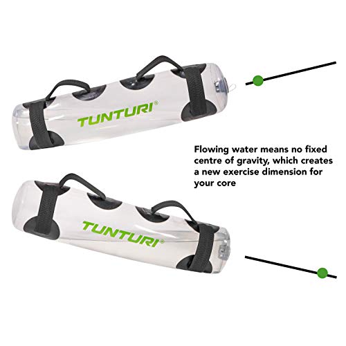 Tunturi Aquabag - Bolsa de agua (80 cm, PVC/poliéster), transparente