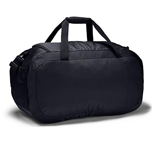 Under Armor Undeniable Duffel 4.0, bolsa de deporte compacta, bolso de hombro impermeable, negro, 41L