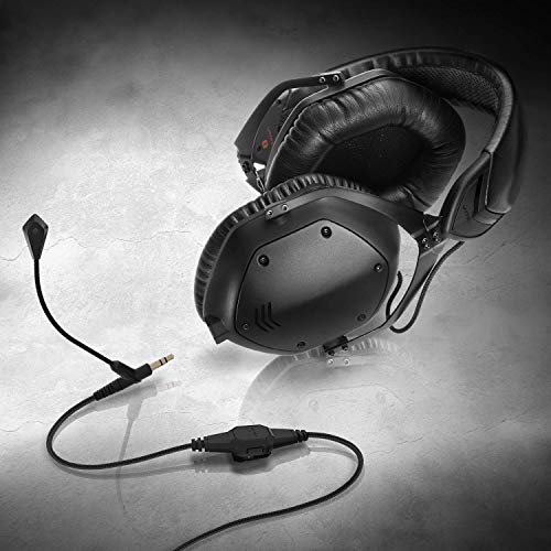 V-MODA BoomPro - Micrófono para videojuegos y VoIP, color negro