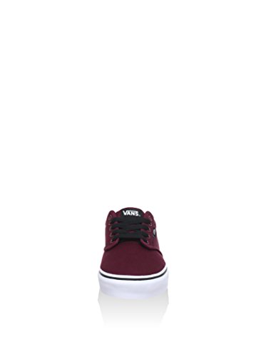 Vans Atwood Canvas, Sneaker Hombre, Rojo (Oxblood/White 8J3), 42 EU