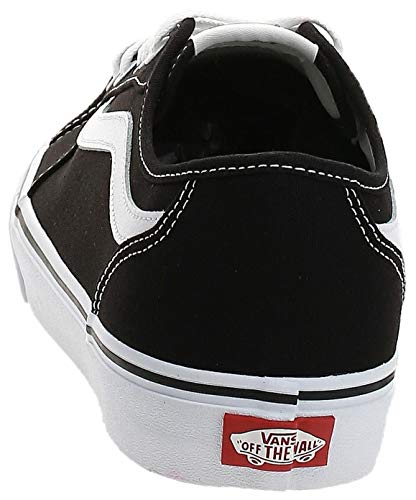 Vans Filmore Decon, Zapatillas para Hombre, Negro (Canvas) Black/White 187), 45