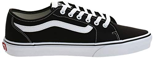 Vans Filmore Decon, Zapatillas para Hombre, Negro (Canvas) Black/White 187), 45