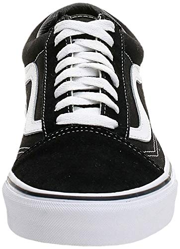 Vans Old Skool, Zapatillas Unisex Adulto, Negro (Black/White), 36