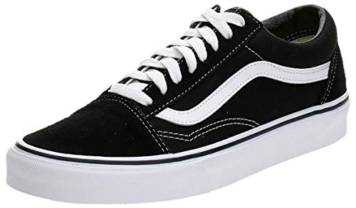 Vans Old Skool, Zapatillas Unisex Adulto, Negro (Black/White), 36