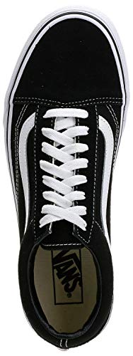 Vans Old Skool, Zapatillas Unisex Adulto, Negro (Black/White), 36