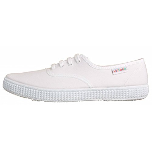 Victoria Inglesa Lona 6613, Zapatillas de Tela Unisex, Blanco (20 Blanco), 38