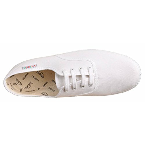 Victoria Inglesa Lona 6613, Zapatillas de Tela Unisex, Blanco (20 Blanco), 40