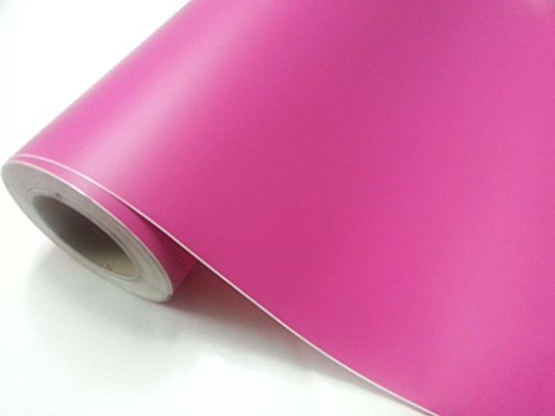 Vinilo rosa fucsia mate, alta calidad, para interior y exterior. Medida a elegir: 60x100cm, 60x150cm, 60x200cm, 60x300cm