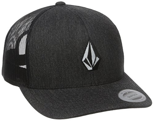 Volcom Full Stone Cheese - Gorra de béisbol para Hombre, Hombre, Gorro de béisbol, D5541549, Gris Oscuro Jaspeado, Talla única