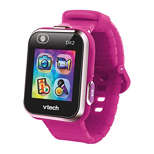 VTech- Kidizoom Smart Watch DX2 para Niños, Color rosa (frambuesa) (80-193847)