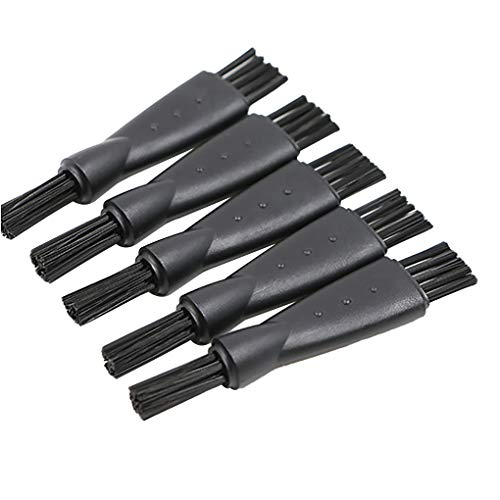 Weilifang 10pcs Cepillo de Limpieza máquina de Afeitar eléctrica de Accesorios de plástico Cepillo plástico máquina de Afeitar de Nylon Polvo Quitar Cepillo