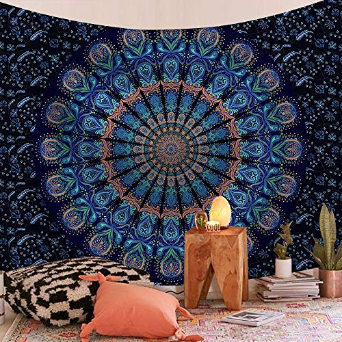 WERT Mandala patrón Tapiz Indio Colgante de Pared decoración Elefante Toalla de Playa Bohemia Manta Fina Estera de Yoga A16 150x130cm