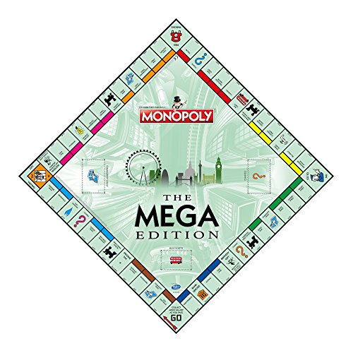 Winning Moves Monopoly The Mega Edición Juego de Mesa