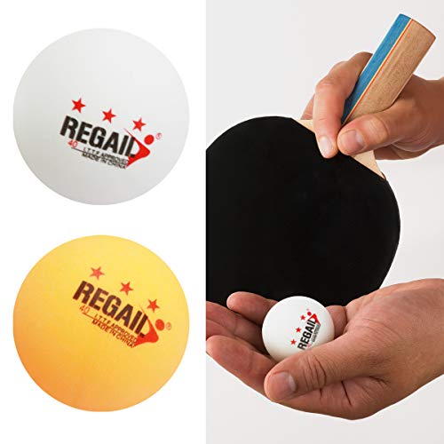 Yinuoday 6Pcs Pelota de Tenis de Mesa Pelotas de Ping Pong Pelota de Tenis de Mesa Juegos de Interior Al Aire Libre