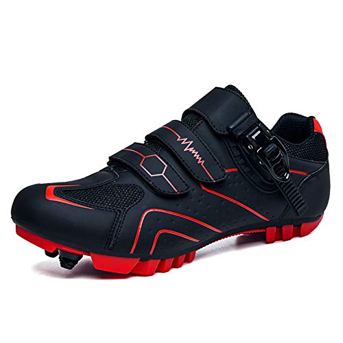 Zapatillas de Ciclismo MTB para Hombres Mujer Zapatillas Ciclismo Carretera Zapatillas de Bicicleta Antideslizantes Respirables Zapatillas de Ciclismo Montaña