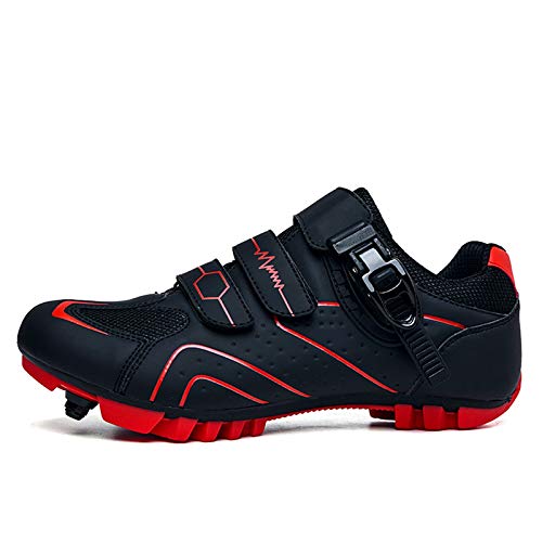 Zapatillas de Ciclismo MTB para Hombres Mujer Zapatillas Ciclismo Carretera Zapatillas de Bicicleta Antideslizantes Respirables Zapatillas de Ciclismo Montaña