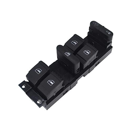 ZEALfix Interruptor Mando Elevalunas 1J4 959 857D para Golf Jetta Bora Passat B5 Seat Leon Toledo 1J4959857D