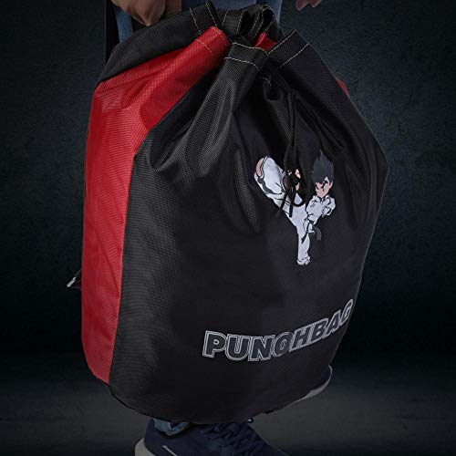 Zetiling Bolsa Deportiva, Oxford Paño de Tela Doble Hombro Mochila de Gran Capacidad Boxeo Sanda para Taekwondo Equipo de protección Almacenamiento de Suministros(# 2)