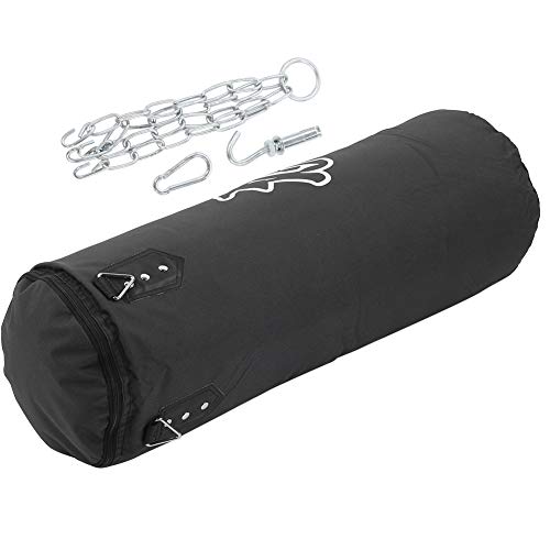 zhuolong Saco de Arena de Boxeo Tipo Colgante Saco de Boxeo de Entrenamiento Grueso Profesional para Sala de Fitness(80cm-Negro)