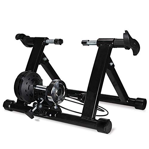 ZXCVB Rodillo Bicicleta,Rodillo Ciclismo Plegable,Rodillo Magnetico De Acero,Ejercicio Ciclismo con 8 Niveles De Resistensia,Carga hasta 150KG,para Entrenamiento Ciclismo En Casa