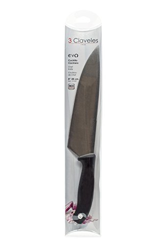 3Claveles Evo - Cuchillo para cocinero, 20 cm, 8 pulgadas