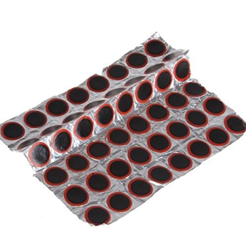 48pcs 25mm Parches De Goma Redondos Para Cámara De Aire Del Neumático De La Bicicleta De La Bici