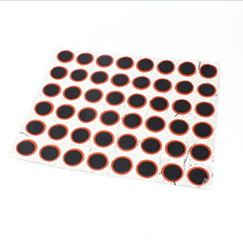 48pcs 25mm Parches De Goma Redondos Para Cámara De Aire Del Neumático De La Bicicleta De La Bici