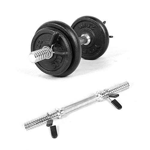 6 Piezas Collares de Resorte Abrazaderas, 25mm/1 Pulgada Abrazaderas de Barra de Pesas, Barbell Clips de Cuello de Resorte, para Gimnasio Fitness Entrenamiento Levantamiento de Pesas