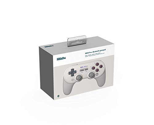 8Bitdo SN30 Pro+ Wireless Bluetooth Gamepad for Nintendo Switch, Windows, macOS, Android, Raspberry Pi (G Edition) (Nintendo Switch/) [Importación inglesa]