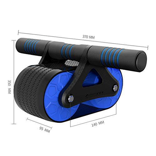 Ab Roller Wheel equipo del ejercicio para el entrenamiento del ABS - Ab Roller rueda para el gimnasio en casa - Core entrenamiento de la fuerza - brazo y oblicuas opciones de entrenamiento,Rojo