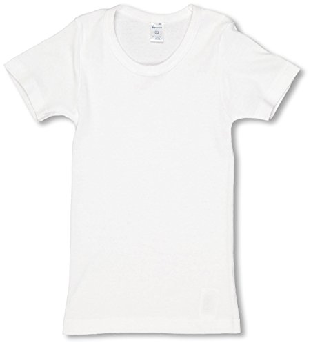 Abanderado A0302, Camiseta Para Niños, Blanco, 14 años (talla del fabricante: 162 cm)