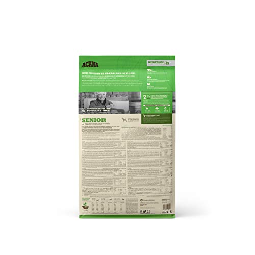 ACANA Senior - Comida para perro, 11.4 kg, 1 saco