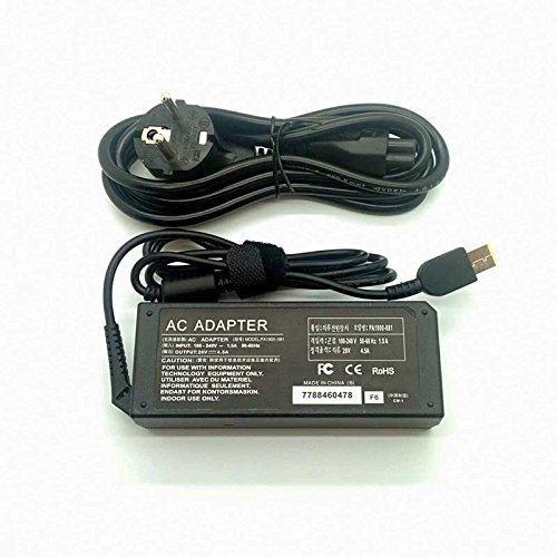 Adaptador Cargador Nuevo Compatible para portátiles Lenovo IdeaPad - ThinkPad Series 20V 4,5A Punta Rectangular