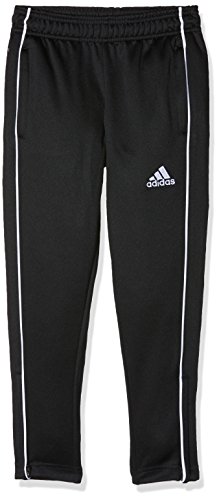 adidas CORE18 TR PNT Y Sport Trousers, Unisex niños, Black/White, 910Y