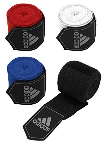 adidas Vendaje Boxing Crepe, Negro, 5 x 2,55 cm, ADIBP03-BK-25