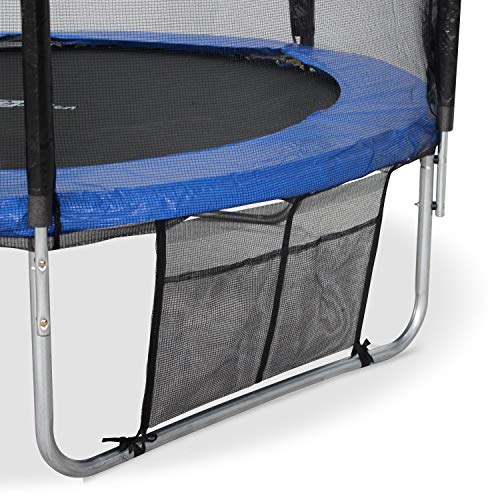 Alice's Garden - Cama elástica, Trampolin de 305 cm, (estructura reforzada). Inluye: escalera + funda protectora + bolsilla para zapatos - MARS XXL