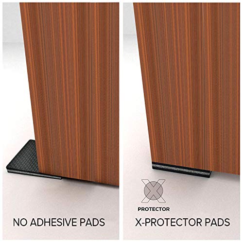 Almohadillas antideslizantes X-PROTECTOR - Premium protectores de piso - 8 piezas 100mm patas antideslizantes - Pies antideslizantes - Patas de goma de alta calidad - Mantener en su lugar los muebles