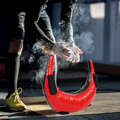 Alomejor Bolsa búlgara de 5-25 kg Bolsa de Arena de Fitness vacía Bolsa de alimentación de Entrenamiento Deportivo para Bolsa de Arena de Boxeo