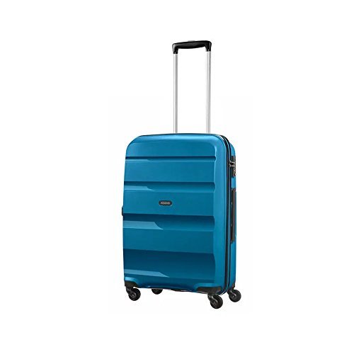 American Tourister Bon Air - Equipaje de mano, Azul (Seaport Blue), M (66cm-57.5L)