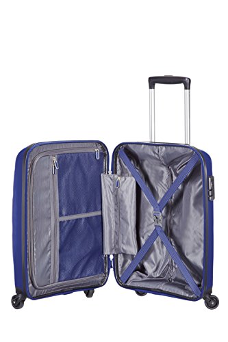 American Tourister - Bon Air - Spinner Equipaje de mano 55 cm, 32 L, Azul (Midnight Navy)