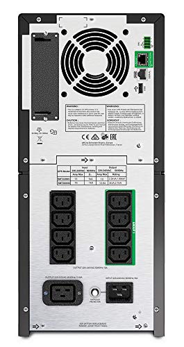 APC Smart-UPS SMT-SmartConnect - SMT3000IC - Sistema de Alimentación ininterrumpida 3000VA (Compatible con Cloud, 8 Salidas IEC-C13)