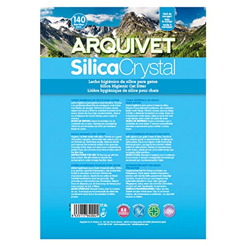 Arquivet arena gato Silica Crystal 17,8 L