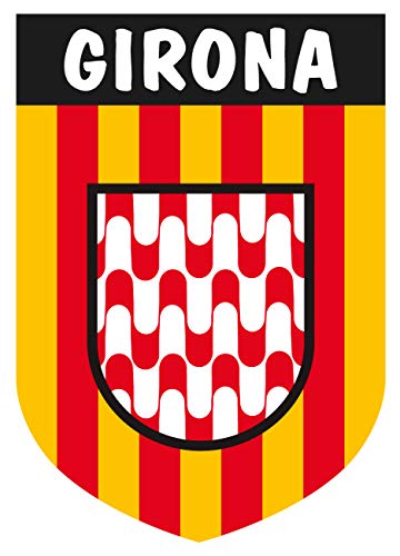 Artimagen Pegatina Escudo Girona 40x60 mm.