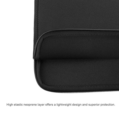 Arvok 15,6 Pulgadas Funda Protectora para Portátiles/Impermeable Ordenador Portátil Caso/Neopreno del Portátil Bolsa para Acer/ASUS/DELL/Fujitsu/Lenovo/HP/Samsung/Sony (Negro)