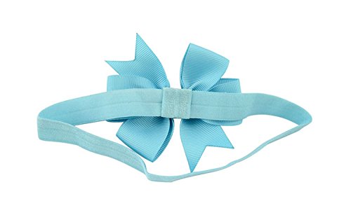 Baby Girls Headbands Elastic Bowknot Banda para el cabello suave para niños niño infantil 20pcs