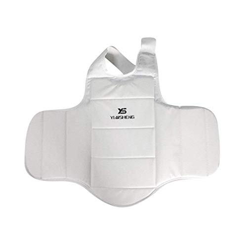 Backbayia protección Peto Karate Protector Pecho Chaleco Karate Deporte, Large