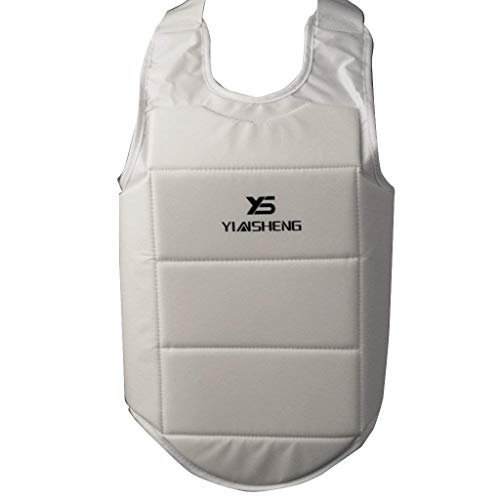 Backbayia protección Peto Karate Protector Pecho Chaleco Karate Deporte, Large